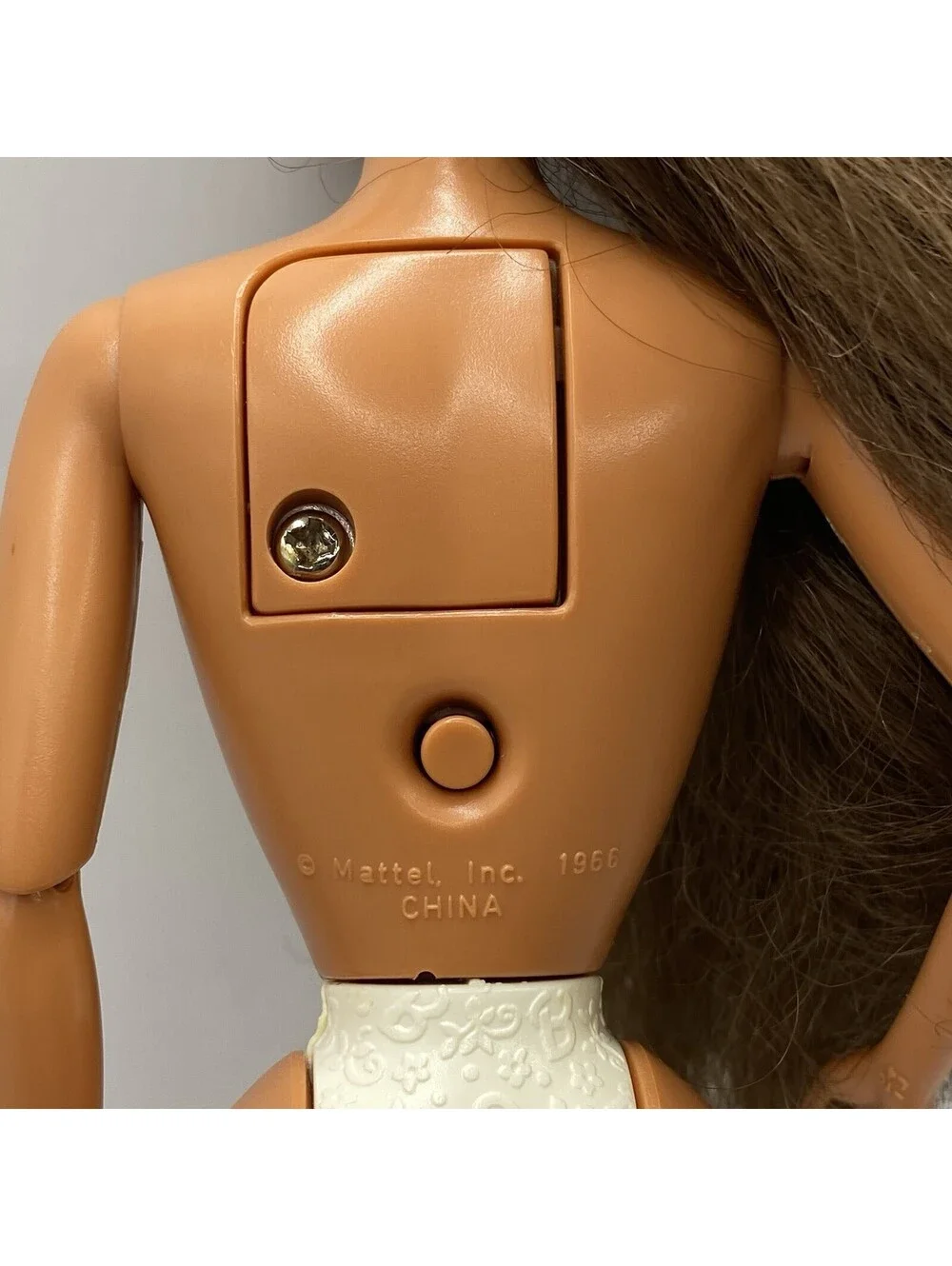 Talking Dentist Barbie Doll 90’s Brunette Teresa Long Hair Superstar Nude B19